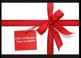 gift certificate 